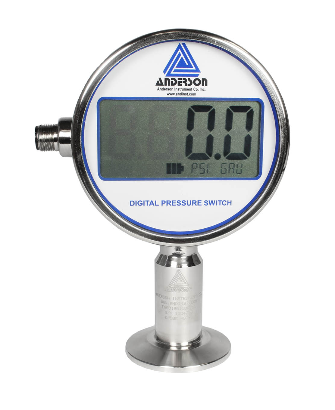 EN Digital Pressure Gauge/Switch - Pressure Sensors - Img 1 - Anderson-Negele